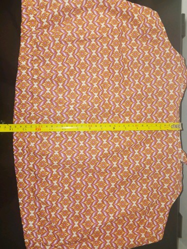 A.N.A Women’s XL Sleeveless Boho Crop Top Relaxed in Brown/Pink (V) - Picture 6 of 6