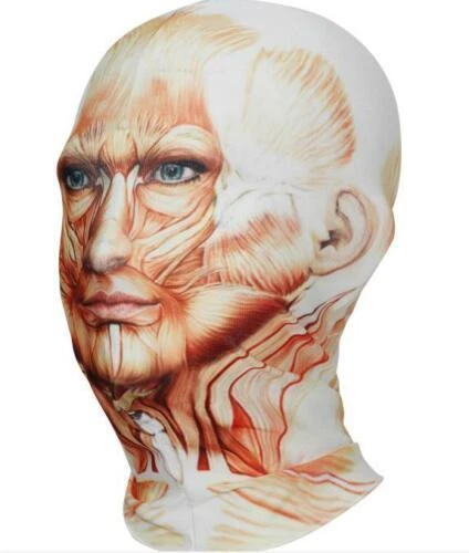 Halloween muscle headgear horror mask mask - Image 3 of 4