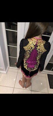 elevation designs irish dance dresses dancing dress sculpted neckline dress Navy Blue Strapless Satin Size:20 x 36 Danceagain