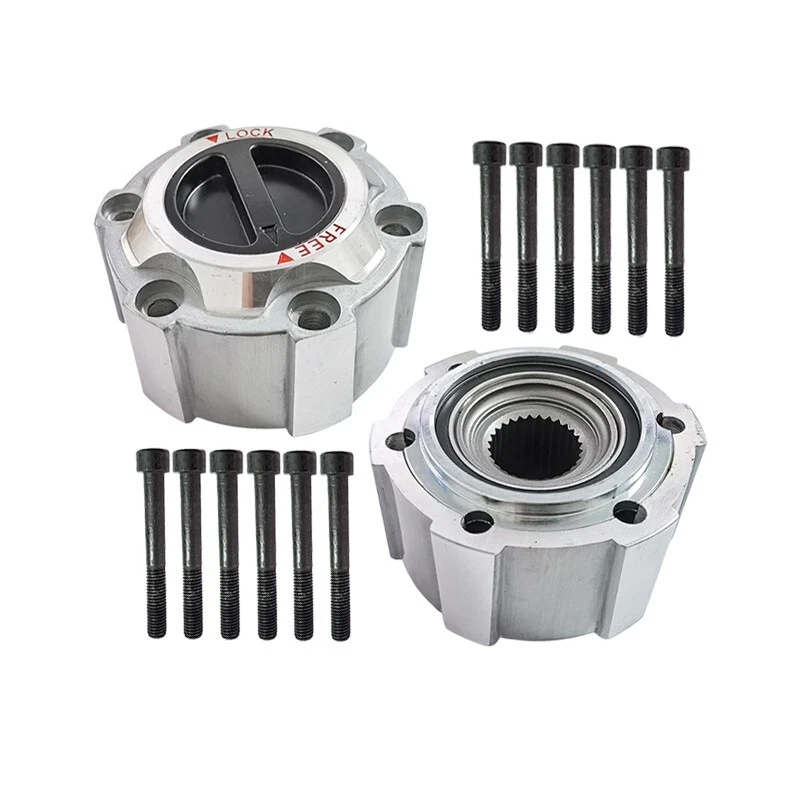 Bujes de bloqueo manual 2 piezas -28 Spline 40250-2S610 para camioneta Nissan D21 Base/SE/XE Foto 2 de 4