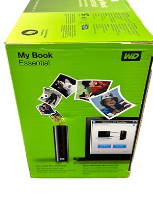 WD My Book 2TB External Hard Drive Storage USB 3.0 File