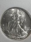1945 d walking liberty half dollar BU  Blast White          Lot #639
