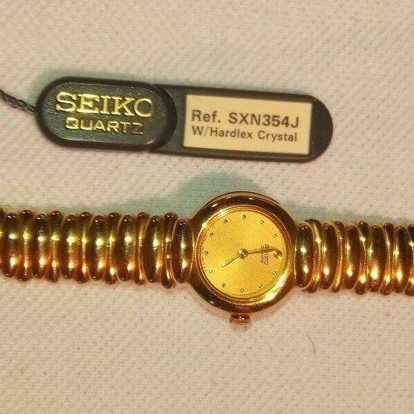 ANTIQUE 80'S 90'S SEIKO WOMENS WRIST WATCH MODEL: SXN354J