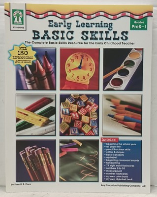 EARLY LEARNING BASIC SKILLS, GRADES PK - 1 by Sherrill B. Flora (2005, Pb)