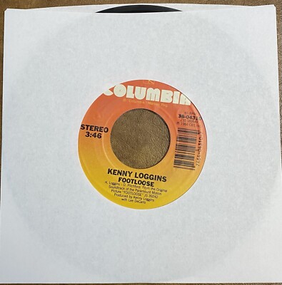 KENNY LOGGINS - 7  SINGLE - 45RPM - TITLED - ( FOOTLOOSE )