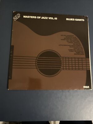Masters of Jazz Vol. 15 [2 LP /Vinyl]. Big Bill Broonzy Memphis Slim  Roosevelt 