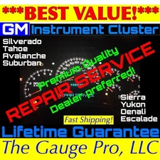 REPAIR SERVICE 2003 GM CHEVY SILVERADO Speedometer Instrument Gauge Cluster 04