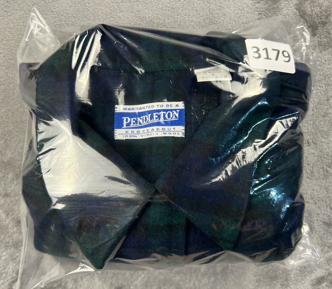 PENDLETON Knockabouts Wool Board Shirt Tartan Pla… - image 8