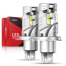 Lasfit H4 9003 Hb2 Led Headlight Bulbs High Low Beam Conversion Kit 70w 7000lm