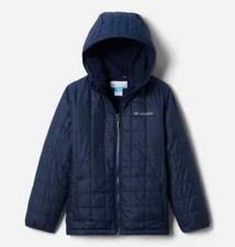 Columbia L102109 Little Kids Navy Rugged Ridge Sherpa Lined Jacket Size XS