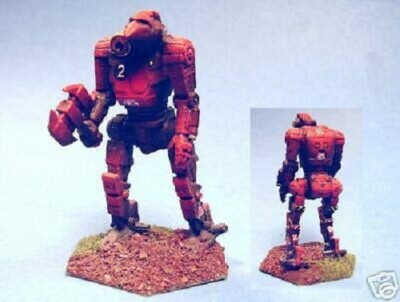 Battletech painted Axeman battlemech HM | eBay