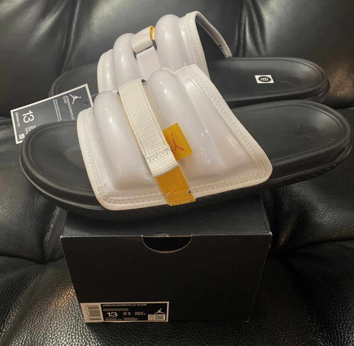 NEW Nike Jordan Super Play Slide Slides Sandal 13 DM1683-170 NEW Nike Jordan Super Play Slide Slides Sandal 13 DM1683-170