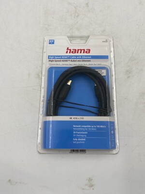HAMA 074229 HDMI-KABEL TYP A-TYP C 2M, HDMI-Kabel, Schwarz, passend für Digitalk