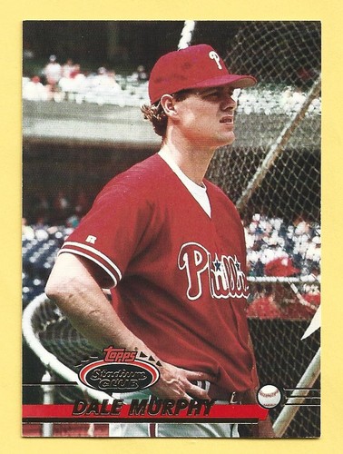 DALE MURPHY Baseball Singles & Inserts (With Pictures) / You Pick The Cards - Picture 88 of 97