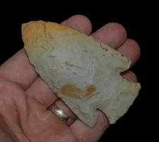 HARDIN PICKAWAY CO OHIO FLINT RIDGE INDIAN ARROWHEAD ARTIFACT RELIC ROGERS COA