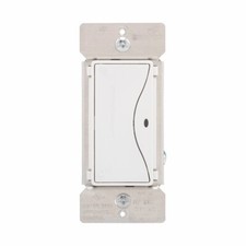 Eaton RF9517AW ASPIRE RF Accessory Switch Wireless Light Switches, Alpine White
