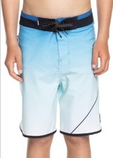 NWT Quiksilver Boys' Surfsilk New Wave YTH 17 Boardshort Swim Trunk Size 29