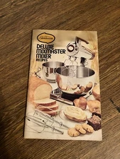 *Sunbeam Deluxe Mixmaster Mixer Recipes Cookbook