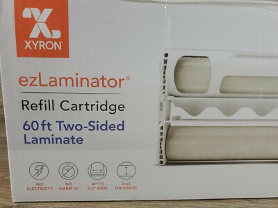 Xyron Refill Laminate Cartridge 2-Sided White 145612 New. C