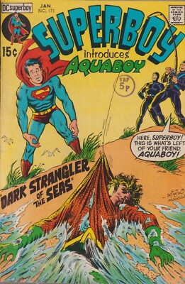 DC COMICS SUPERBOY #171 (1971) 1ST PRINT F