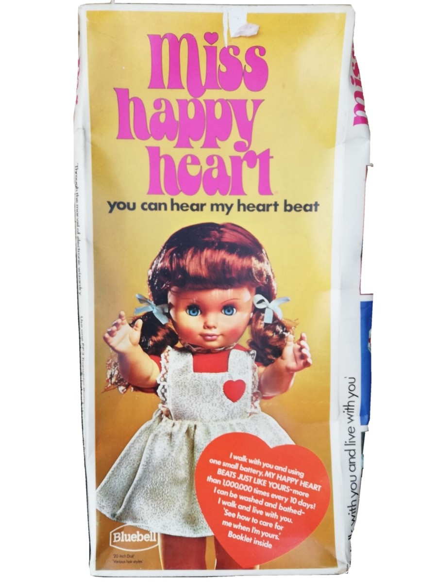 Poupée Vintage Anglaise Bluebell “Miss Happy Heart” – Jouet Ancien British Doll