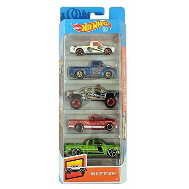 hot wheels hot trucks 5 pack
