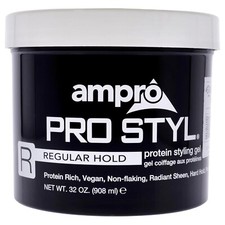 Ampro Pro Styl Protein Styling Gel - Regular Hold - 32 oz Hair Gel