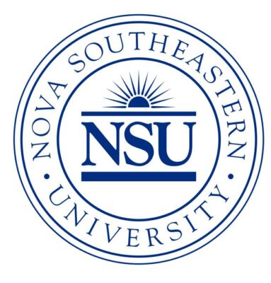 Nova Southeastern University Sticker Decal R7632