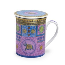 Olly Teetasse mit Sieb und Deckel Porzellan