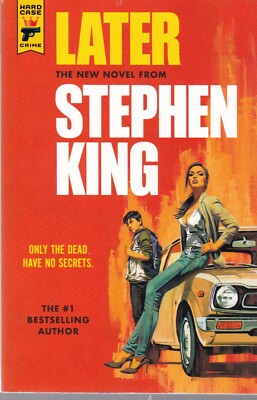 Later - Stephen King Book New Paperback Hardcase Crime