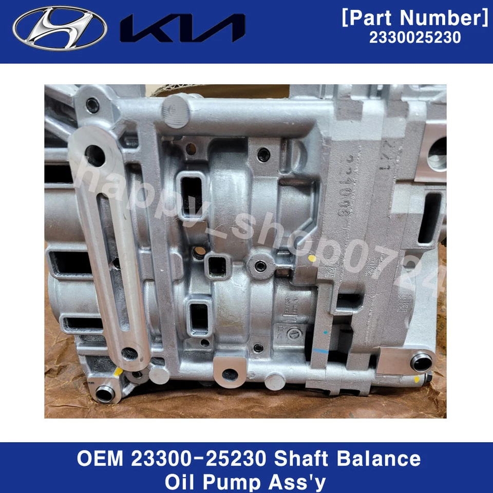 Bomba de óleo de equilíbrio de eixo fabricante de equipamento original 23300-25230 Ass'y para Kia Sportage 2.4L 2010-2013 - Imagem 3 de 4