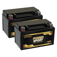 2 Pack - YTX7A-BS High Performance, Maintenance Free, SLA AGM Motorcycle Battery