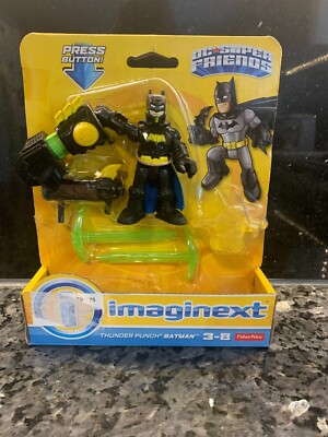 NEW - Imaginex Thunder Punch Batman  Figure pack
