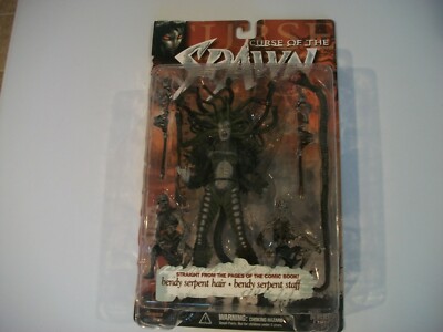 1998 McFarlane Toys Curse of the Spawn MEDUSA Bendy Serpent Hair