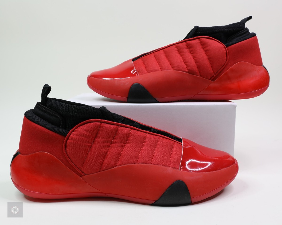 Adidas Harden Volume 7 Scarlet Red Black Basketball Shoes Men's