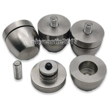 4x 30mm 304SS Speaker Spike Stand Foot Isolation Feet Adjustable Shockproof Nail