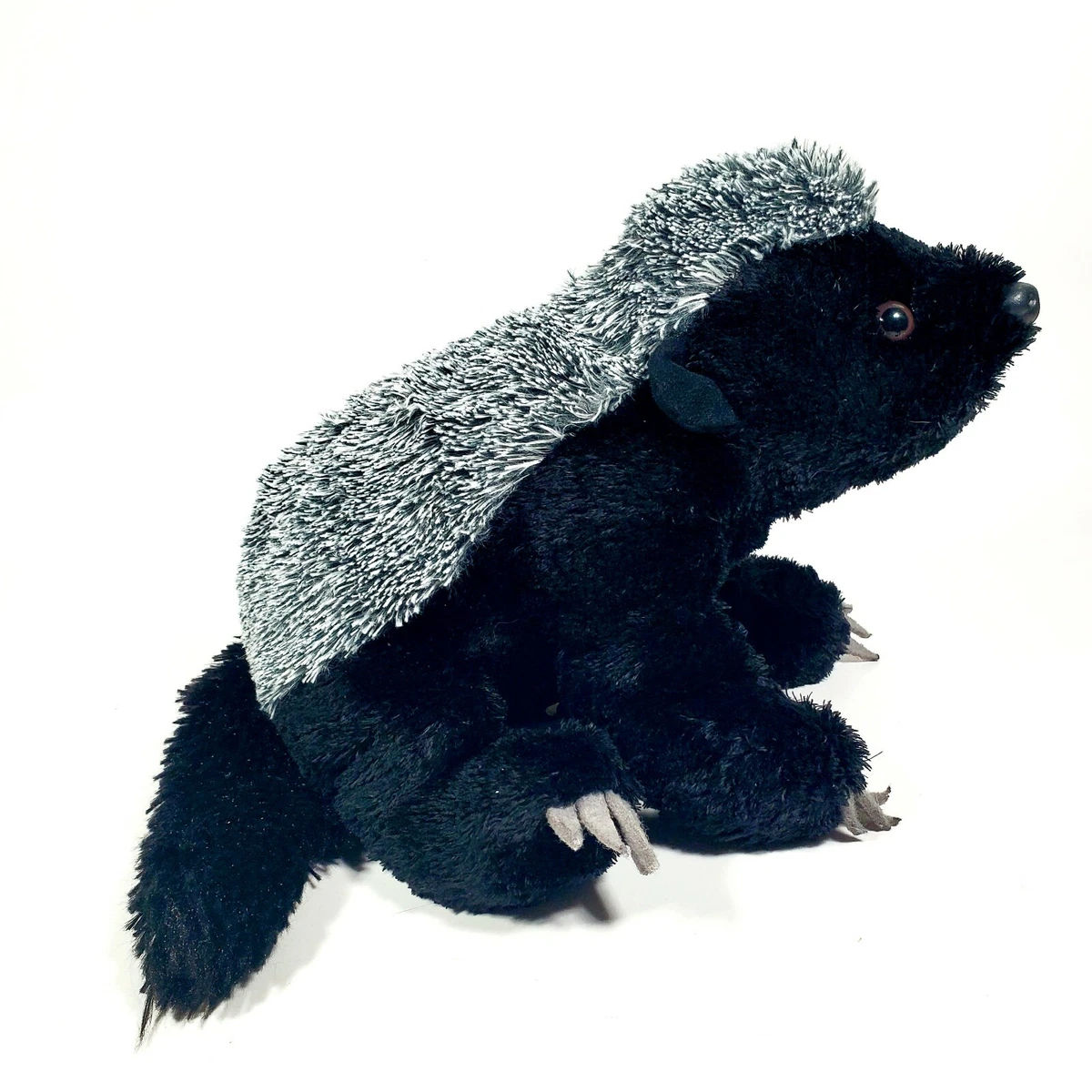 Wild Republic Plush Toy Cuddlekins Honey Badger Claws Stuffed Animal  Mustelids