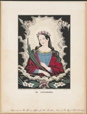 8" x 10" Photo St. Philomena,Religous,Virgin & Martyr