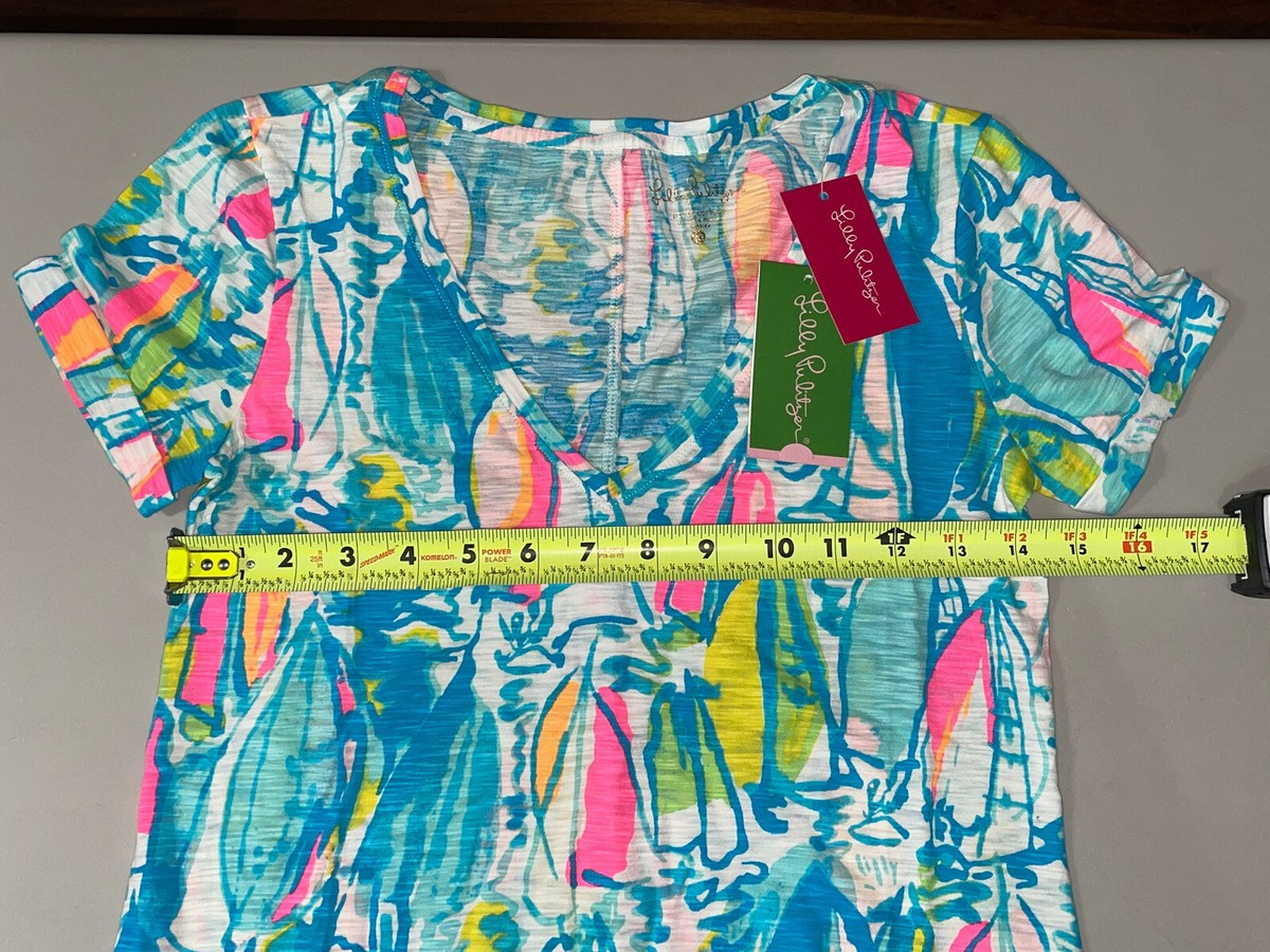 lilly pulitzer jessica short sleeve dress Lilly Pulitzer Jessica Short Sleeve Dress Nauti Navy Beyond The Sea Under XXS
