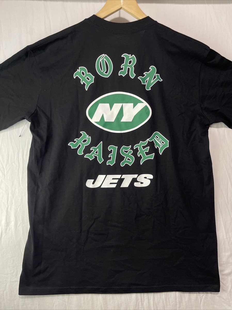 NFL× BORN X RAISED × NY JETS コラボT /2XL 黒 Born x Raised Shirt Men Extra Large XL New York Jets NFL
