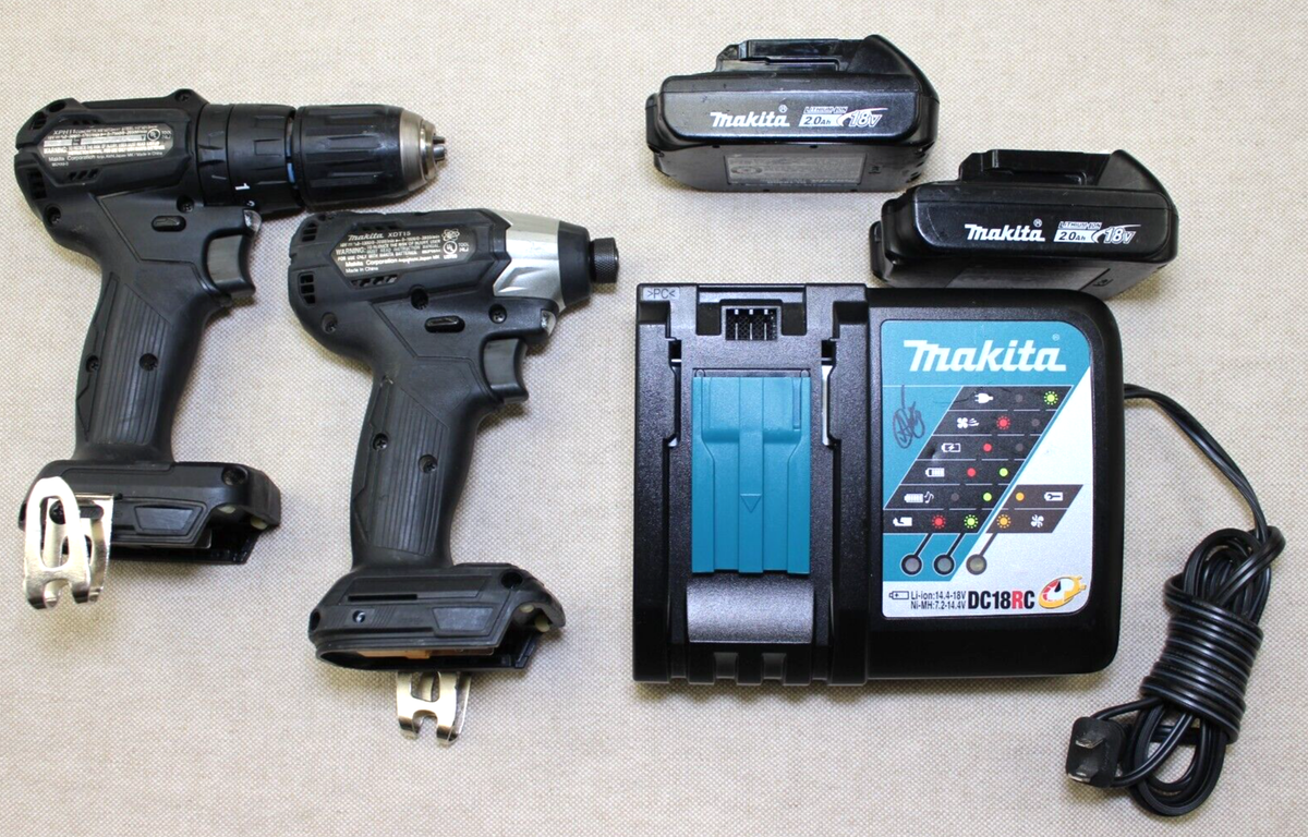 Impact Wrench Makita Xdt15 Charger Makita 18v Tools Housing For