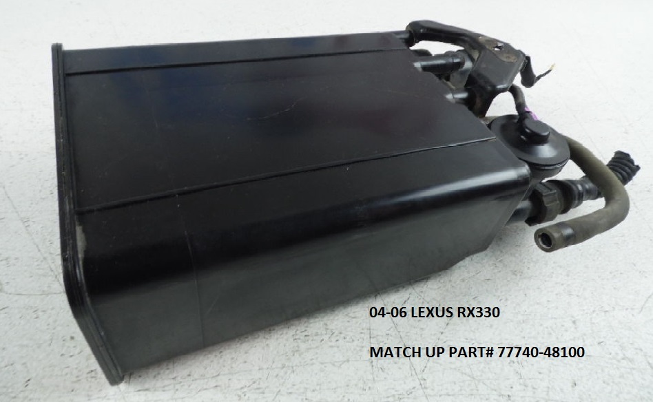 0406 Lexus RX330 Evap Gas Vapor Canister Charcoal OEM Used 7774048100