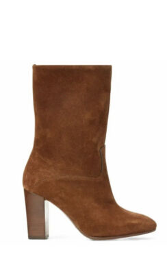 Polo Ralph Lauren Women's Brown Brindley Suede Boot, US Size-11B NWOB