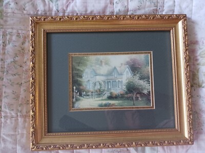 Authentic Thomas Kinkade Home Is Where the Heart Is II Accent