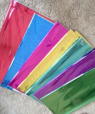 20 Pcs Metallic Foil Gift Wrapping Paper For Any Occasion  Packing Sheets