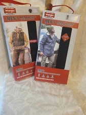 NEW WRANGLER Workwear HEAVYWEIGHT THERMAL TOP & PANT SET  MEN'S  Sz 2XL - Black