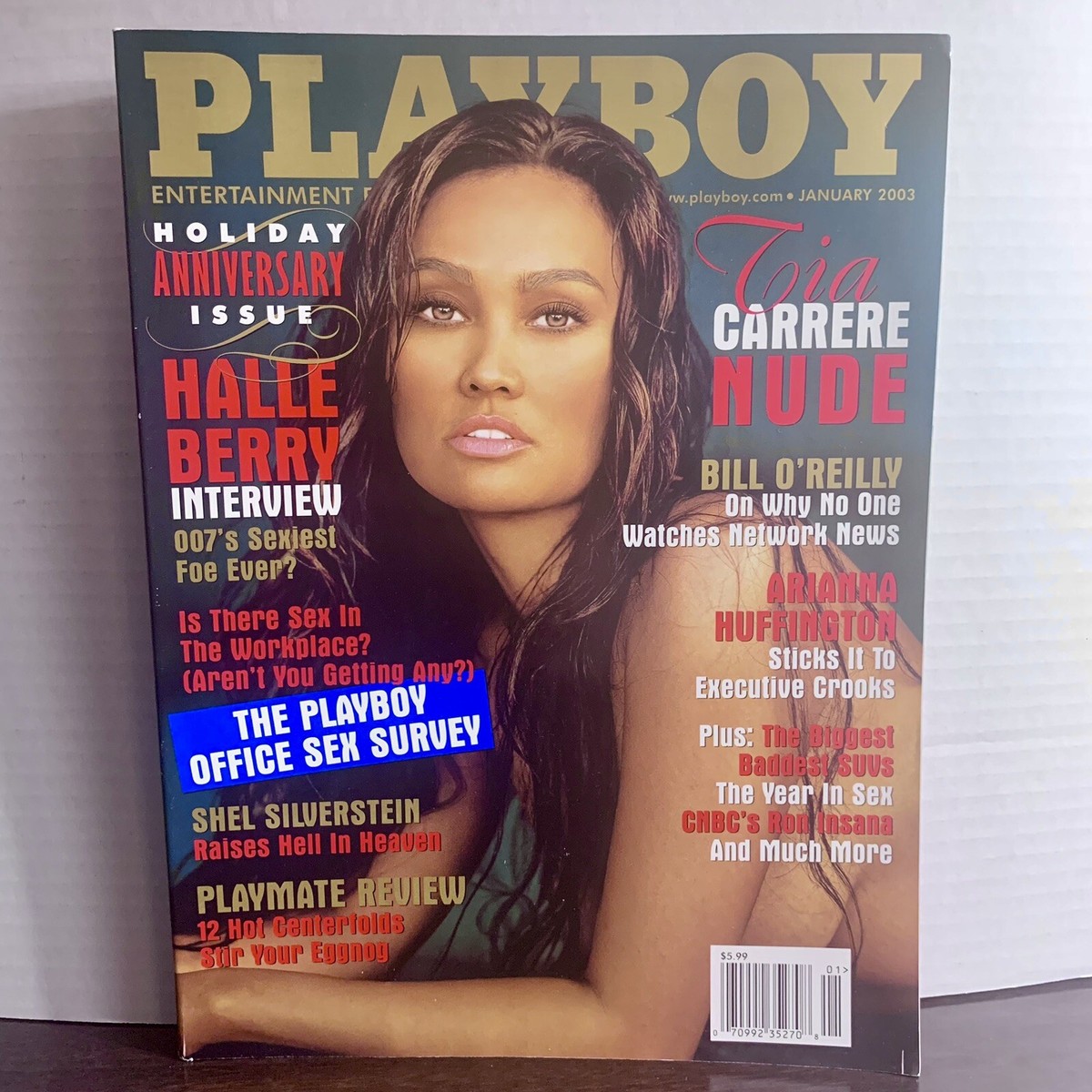 プレイボーイ　エイドリアナ Playboy Magazine January 2003 Tia Carrere, Halle Berry, Ariana