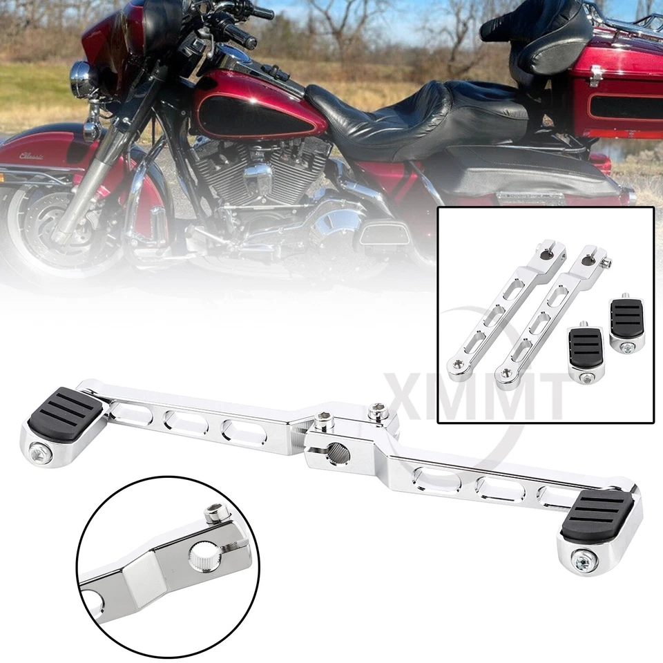 Palanca de cambios y palanca de cambios del talón del motor para Harley Tour Tri Glide Ultra Limited Foto 2 de 4