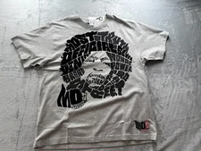 Mo Seven Most Official T-Shirt Mens 3XL Gray Jimi Hendrix Graphic Print Pullover
