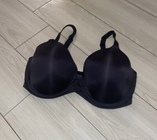 Maidenform One Fab Fit Demi Bra Lined UW DM7543 Womens 34DD Black New